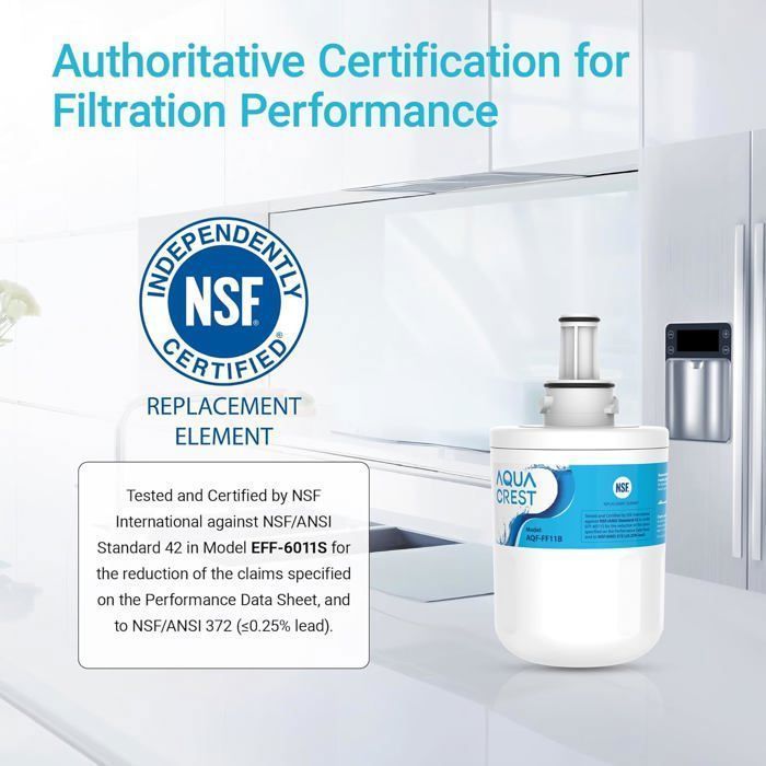 Filtre à eau AQUA CREST DA29-00003G remplacement