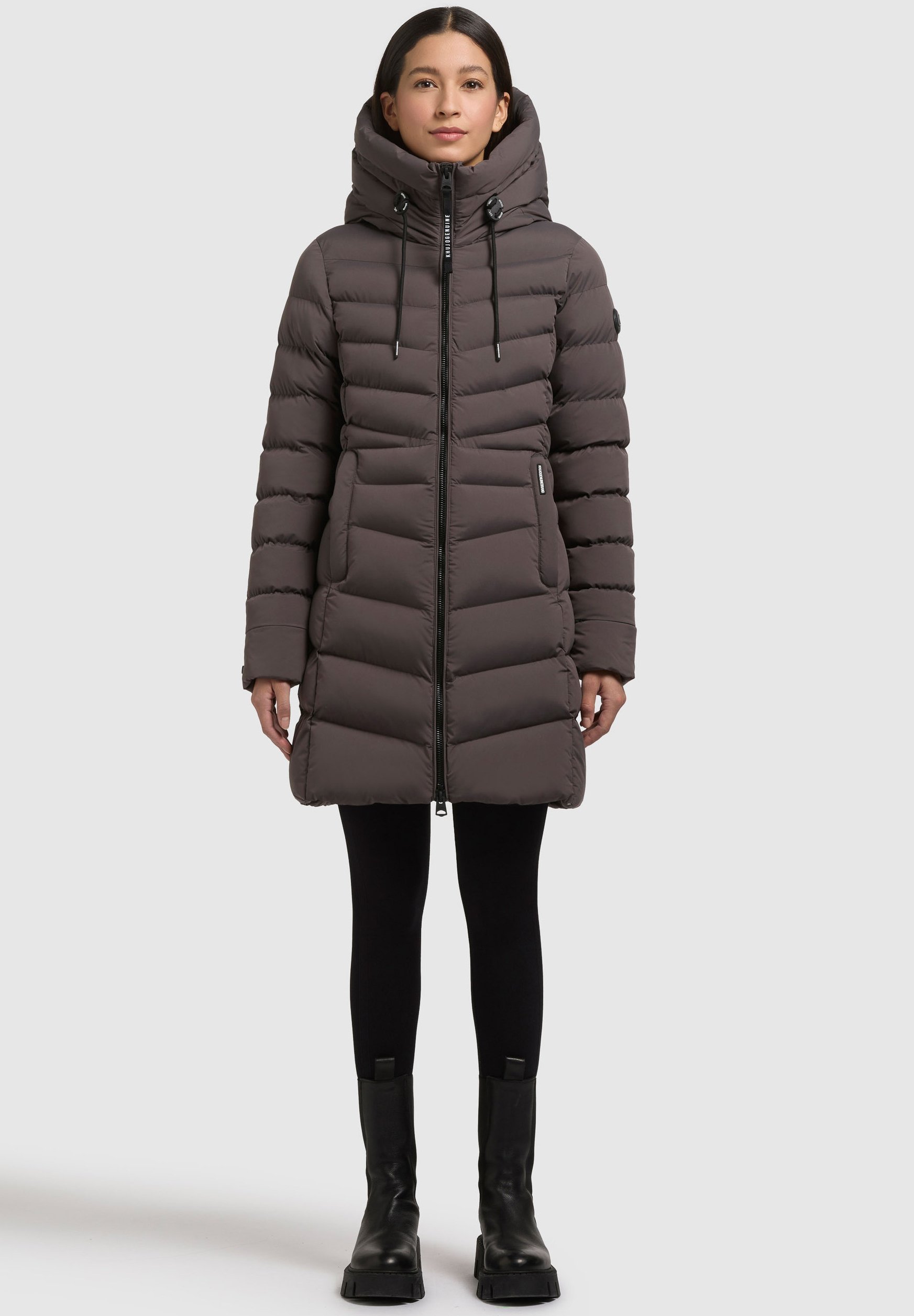 khujo Cappotto invernale - grigio grafite