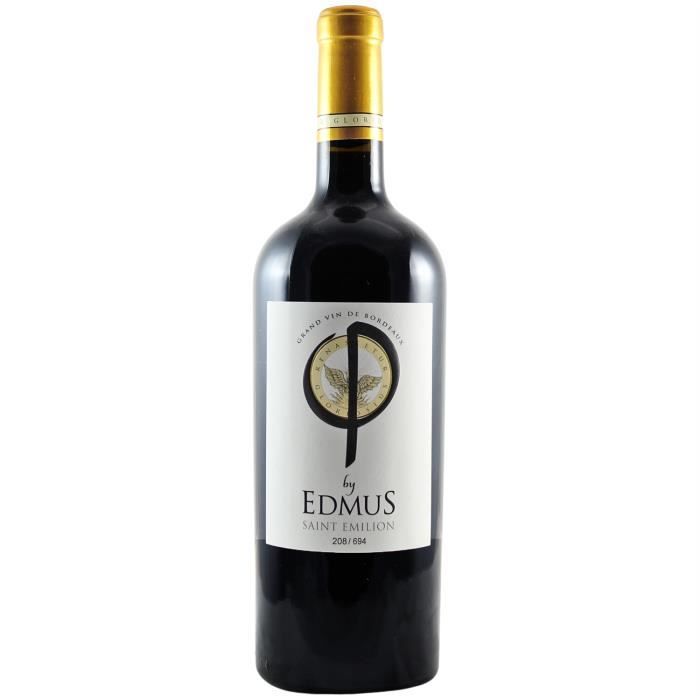 Saint-Emilion Grand Cru PHI by Edmus Rouge 2021 - 75cl - Château Edmus - Vin AOC Rouge de Bordeaux - Cépage Cabernet Franc