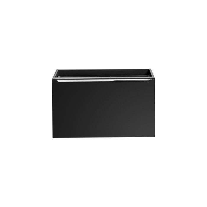 Ensemble salle de bain - GENERIQUE - Rosario Black - Double vasques - 180 cm - Meubles modernes