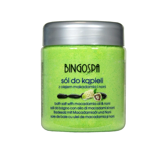 BingoSpa sól do kąpieli Olej Makadamia i Noni 580 g