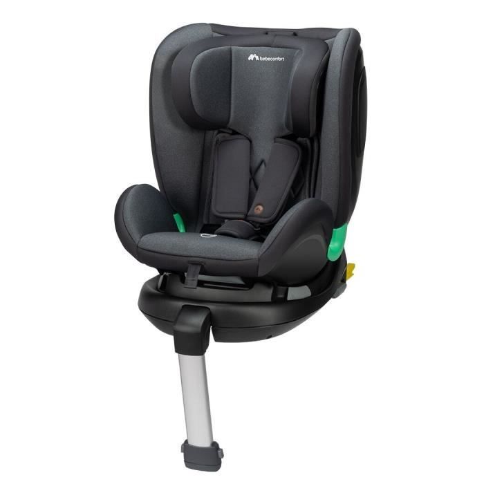 BEBECONFORT EvolveFix PLUS i-Size 0/1/2/3 Konvertibelt bilsete - Isofix 0 til 12 år (36 kg) - 40-150 cm TONERT SVART