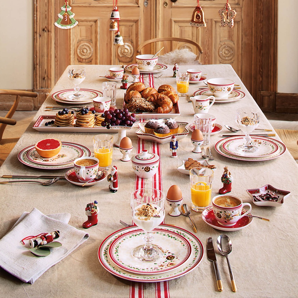 Assiette petit-déjeuner Villeroy & Boch, Délice d'hiver Shooting Star – 1 pièce