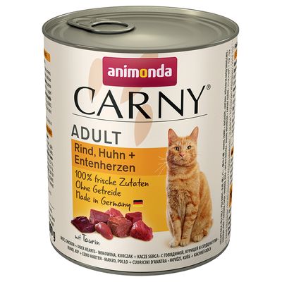 Animonda Carny Sparpackung für Erwachsene, 12 x 800 g