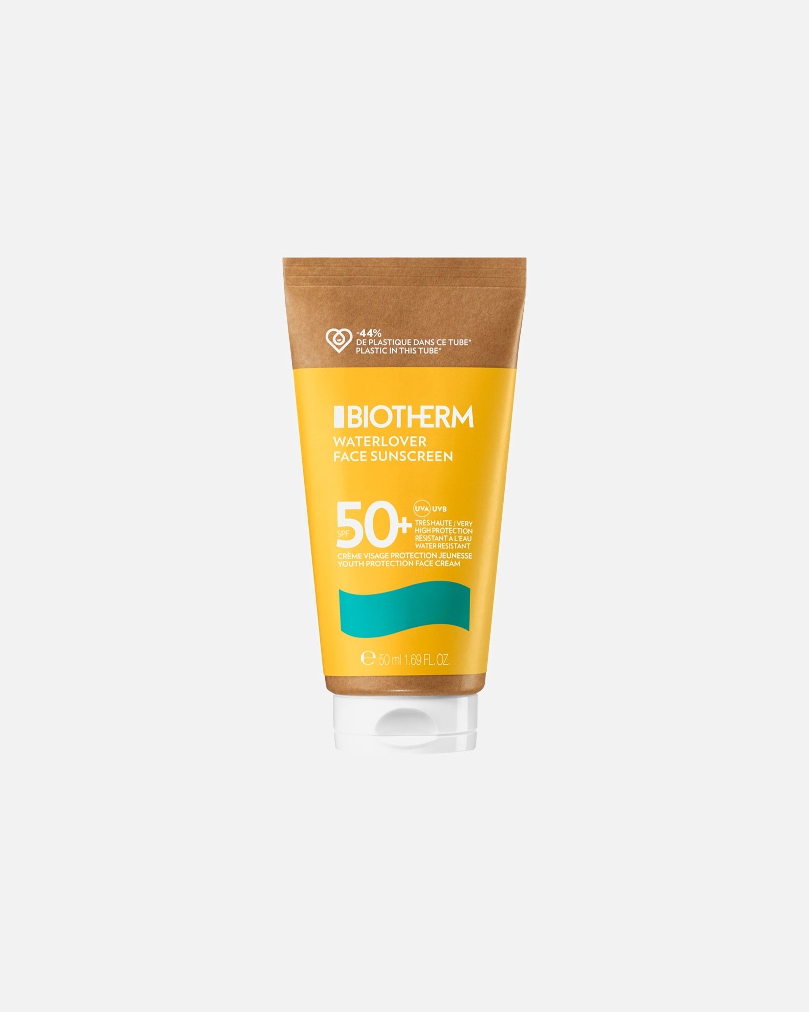 Biotherm Waterlover krém na tvár proti starnutiu s SPF 50 – 50 ml