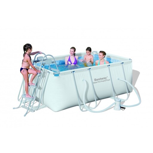 Piscine tubulaire détachable C/d 287x201x100 56409