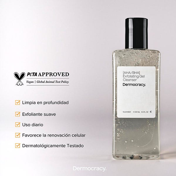 Aha/Bha exfoliační čisticí gel | 30 ml