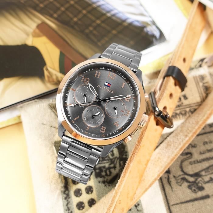 Watch - Tommy Hilfiger - 1791871 - Quartz - Stainless Steel - Gray - 5 bar water resistance
