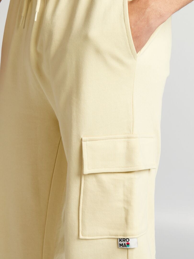 Joggingbroek met meerdere zakken - BEIGE