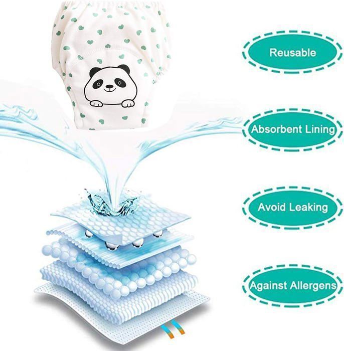 Children's Training Pants, Potty Training Pants, Baby Training Trousers for Ages 1-5