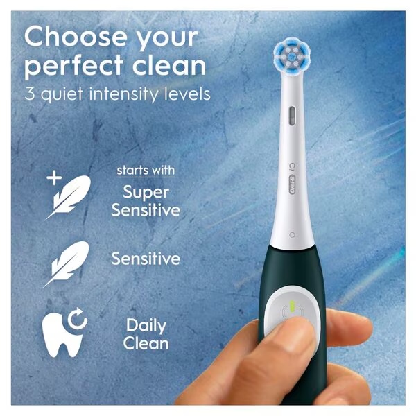 Električna zobna ščetka Oral-B iO series 2 Clean & Care<br>zelena