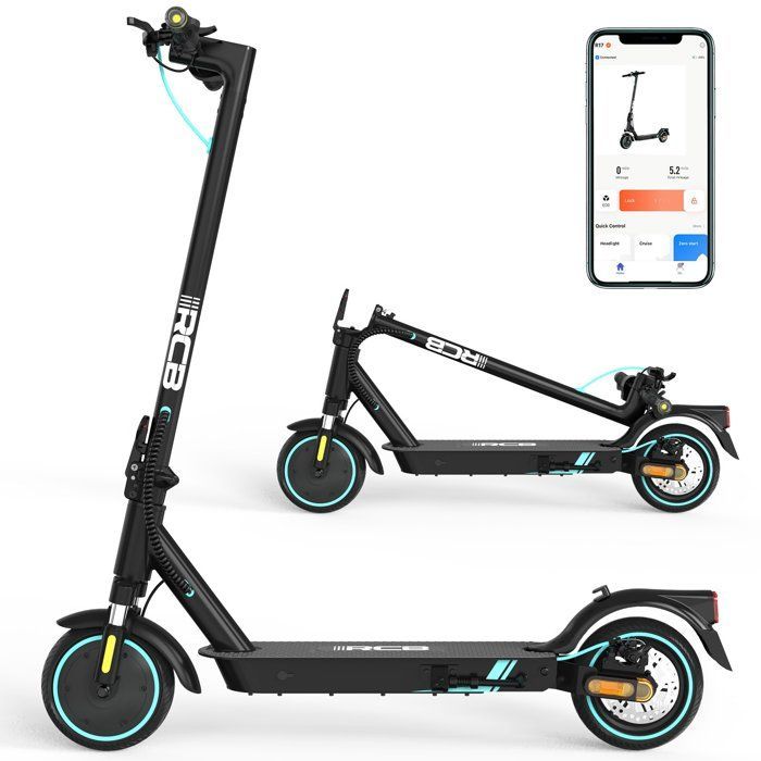 RCB R17 Trottinette Électrique Adulte 500W, Pliable 8.5