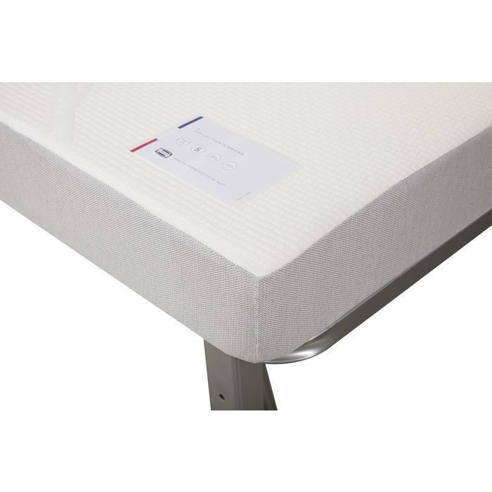 Divano letto trasformabile CECILIA BZ - RELAXIMA - superficie letto 140 x 190 cm, grigio perla