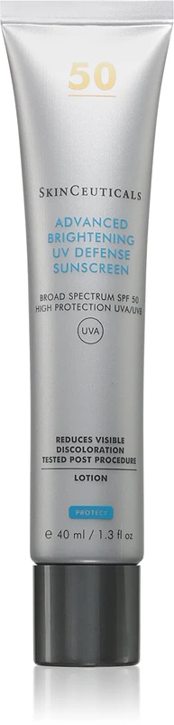 Skinceuticals Protect Advanced Brightening UV aizsardzības SPF 50 saules aizsargkrēms visiem ādas tipiem