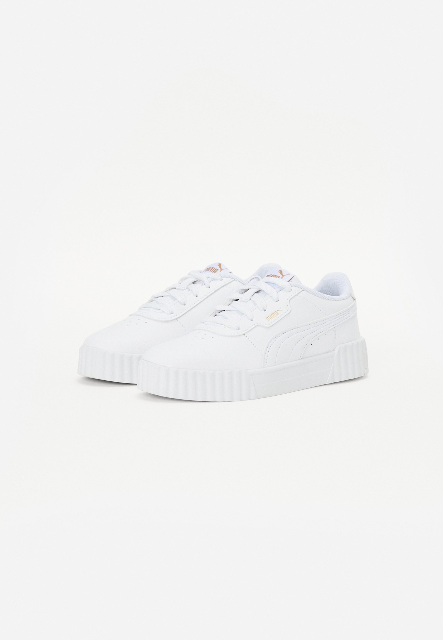 Puma CARINA - Chaussures bébé - blanc/doré