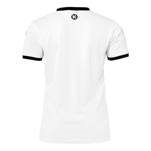 Curve Camiseta Mc De Mujer Blanco/negro Kempa
