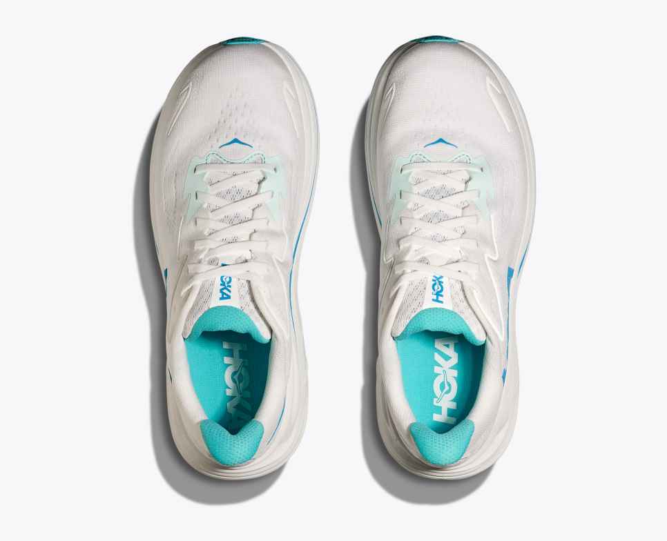 HOKA Clifton 10 Blanc / Bleu Ciel