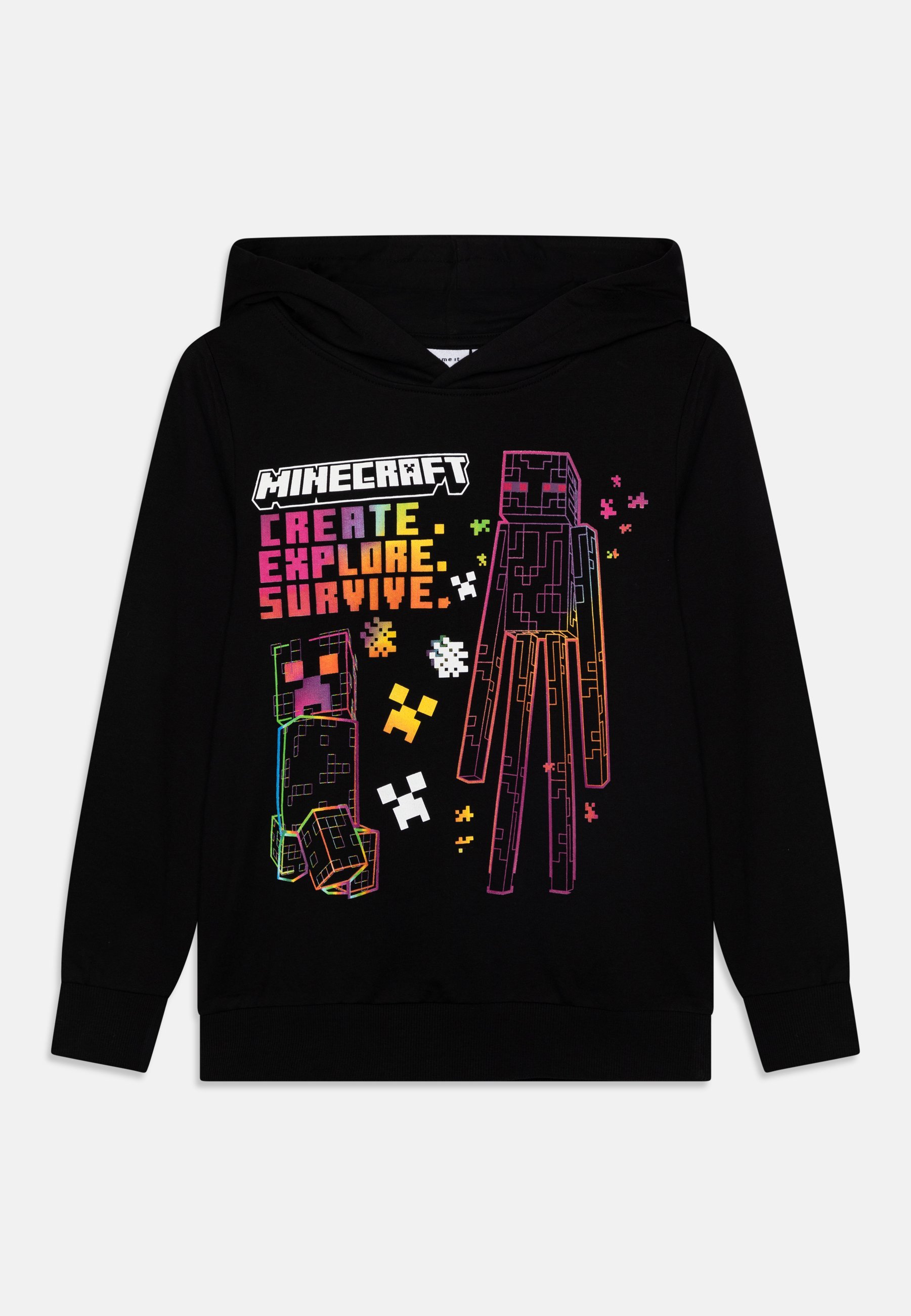Nazwa NKMJIZ MINECRAFT UNISEX - Bluza z kapturem - czarna