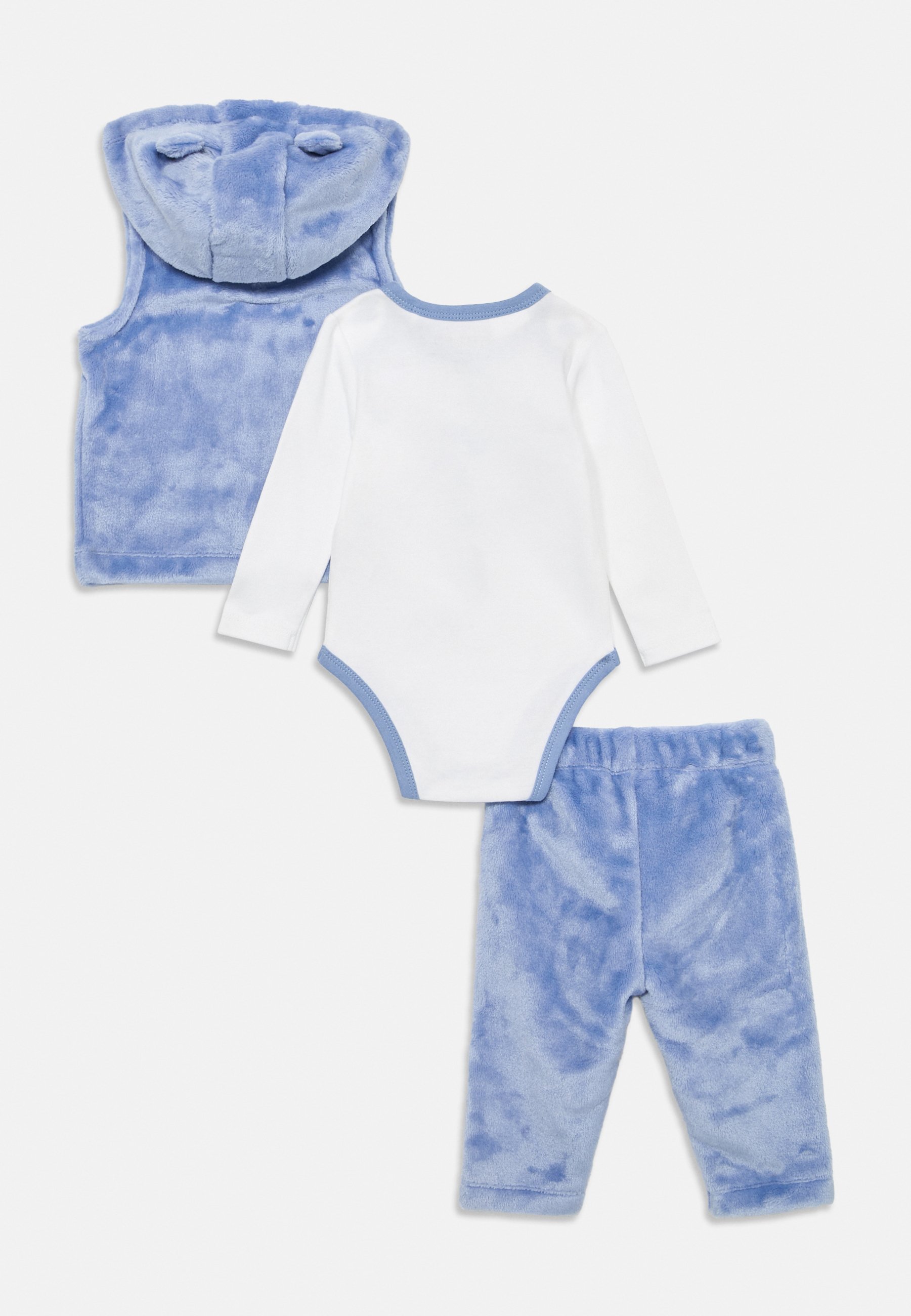 Guess BABY HOODED SET UNISEX - Verryttelypuku - lilac blue
