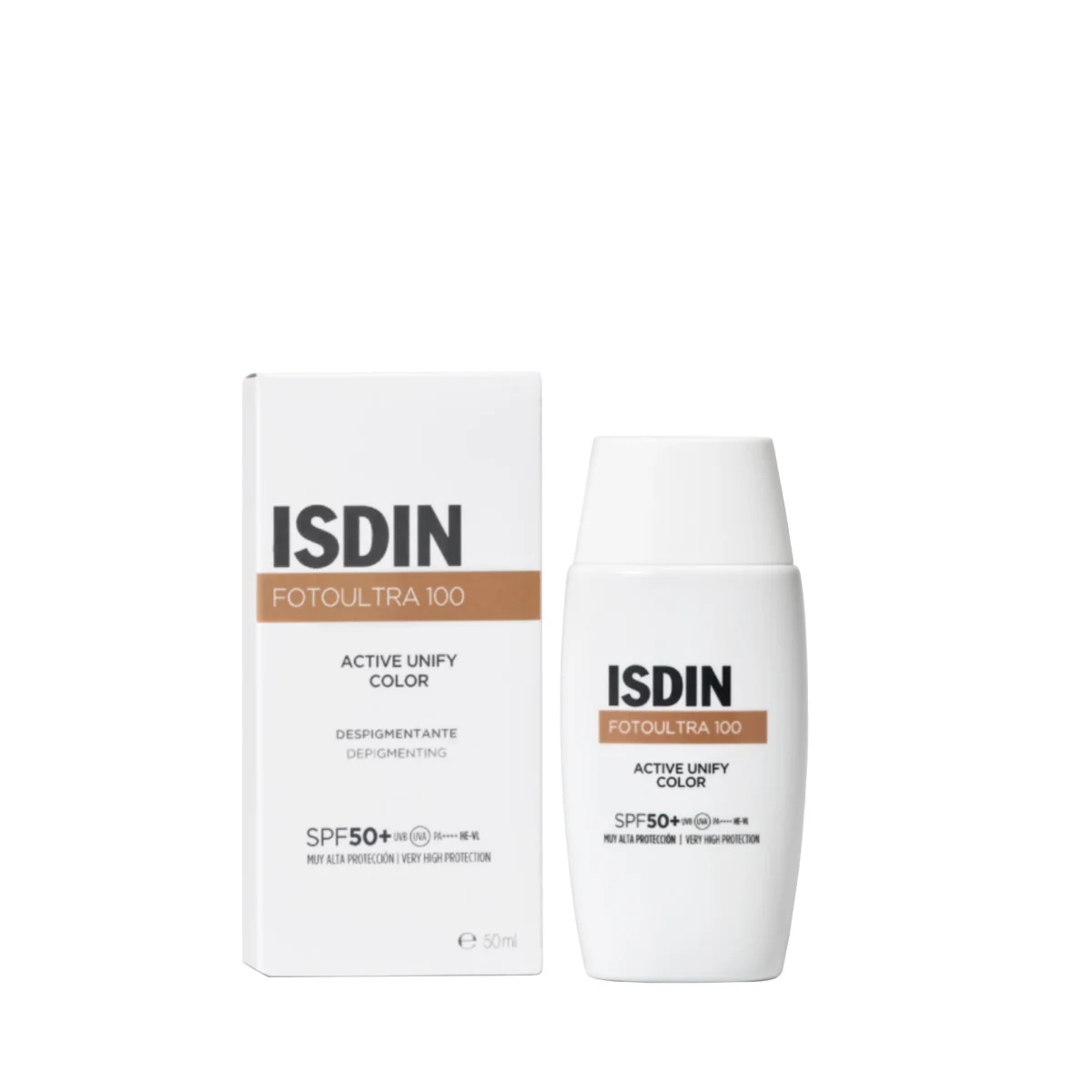 ISDIN Fotoultra100 Spot Prevent Color 50+ gezichtszonnebrandcrème 50 ml