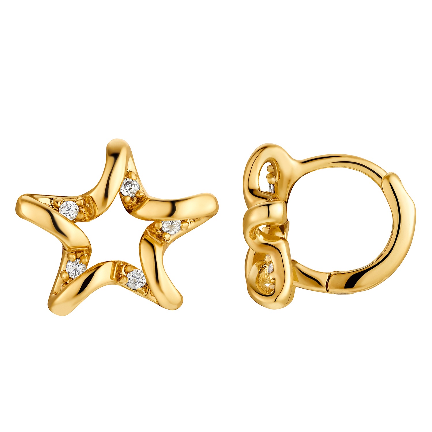Heideman Boucles d'oreilles Amalia couleur or