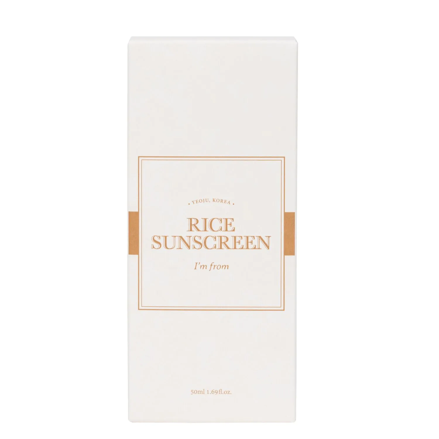 I'm From Rice Sunscreen SPF 50+ Krem z filtrem do twarzy