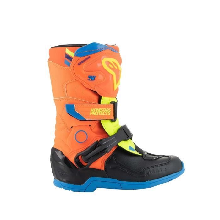 Botas de moto de trial Alpinestars para niños, talla 3S