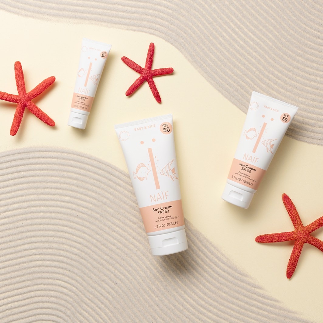 Crème solaire Naif Naturelle SPF50 - 100 ml