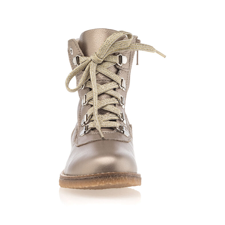 Gelbe Mädchenstiefel/Stiefeletten