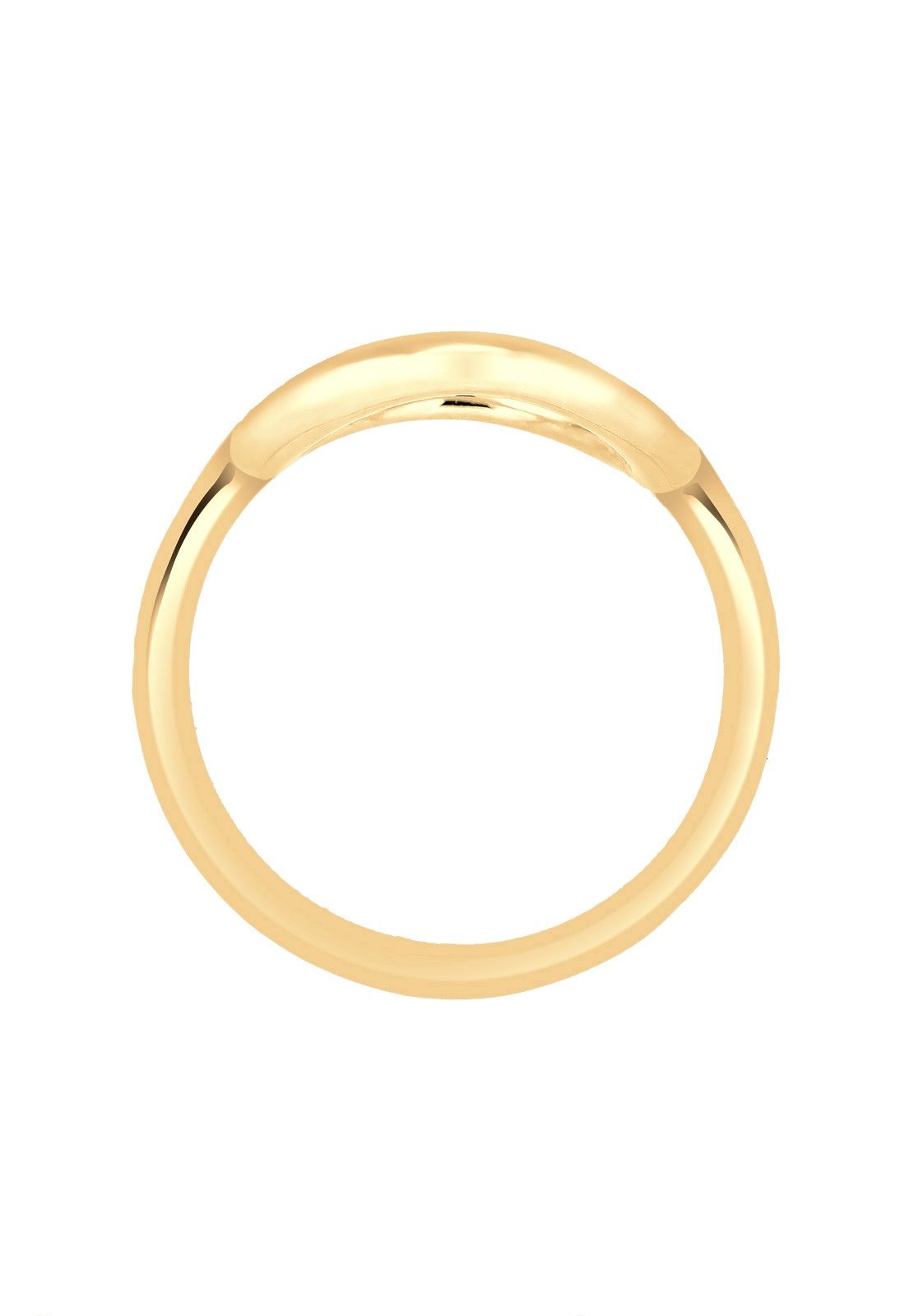 Elli Femmes Cercle Rond Géo Statement en Argent Sterling 925