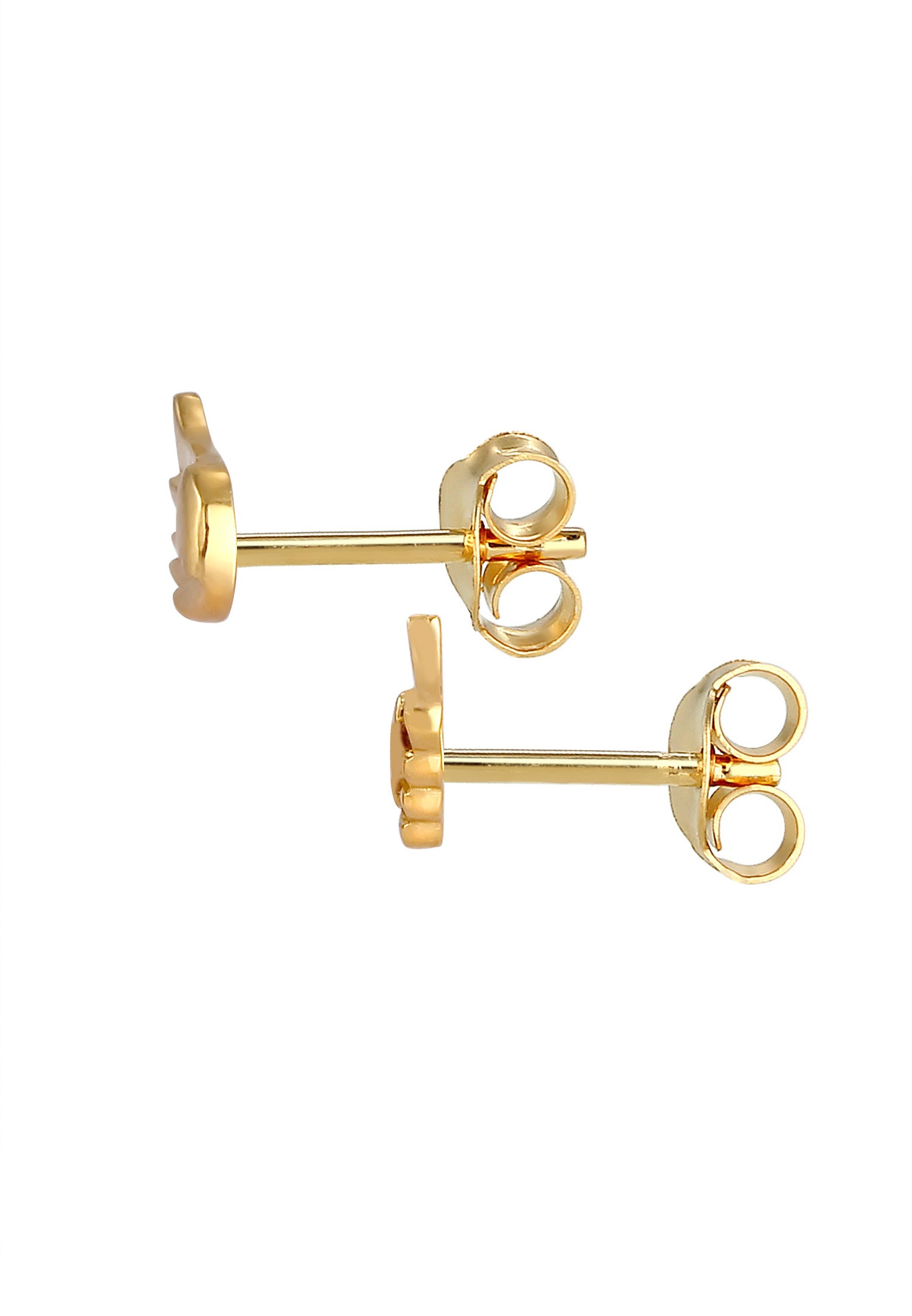 Elli Ailes Ange Religion Symbole Boucles d'Oreilles Enfant - (925/1000) Argent