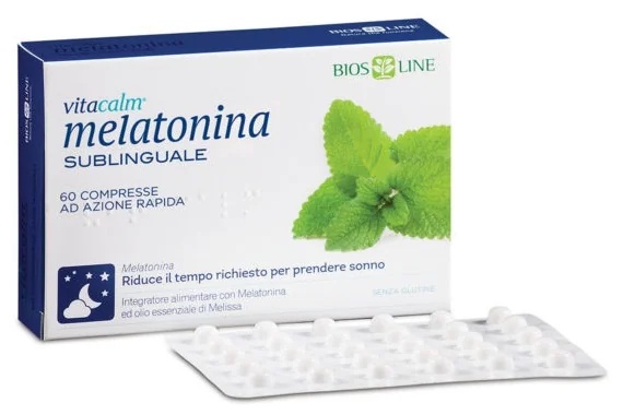 Vitacalm Melatonin Compr Subl. 120