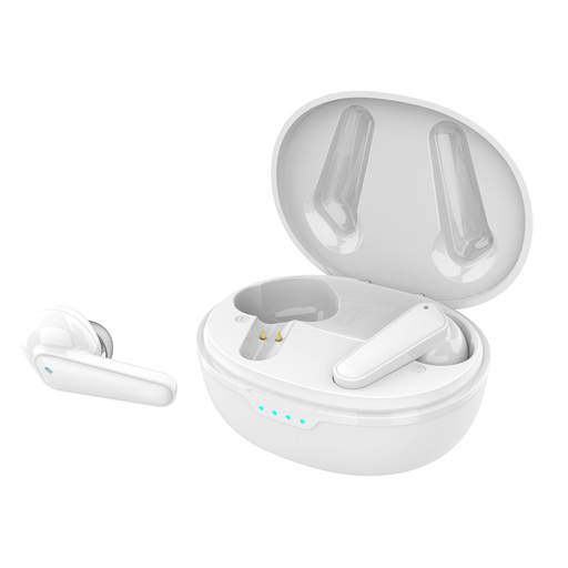 Bluetooth slúchadlá Tws158 Anc + Enc Prixton- Biele
