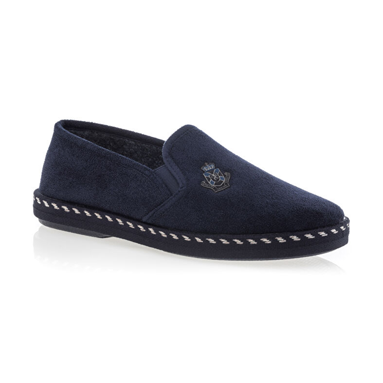 Pantoufles Homme Bleu