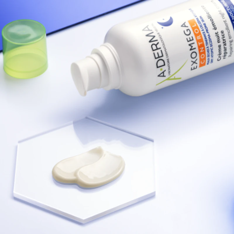 Creme Noturno Emoliente Reparador A-Derma Exomega Control