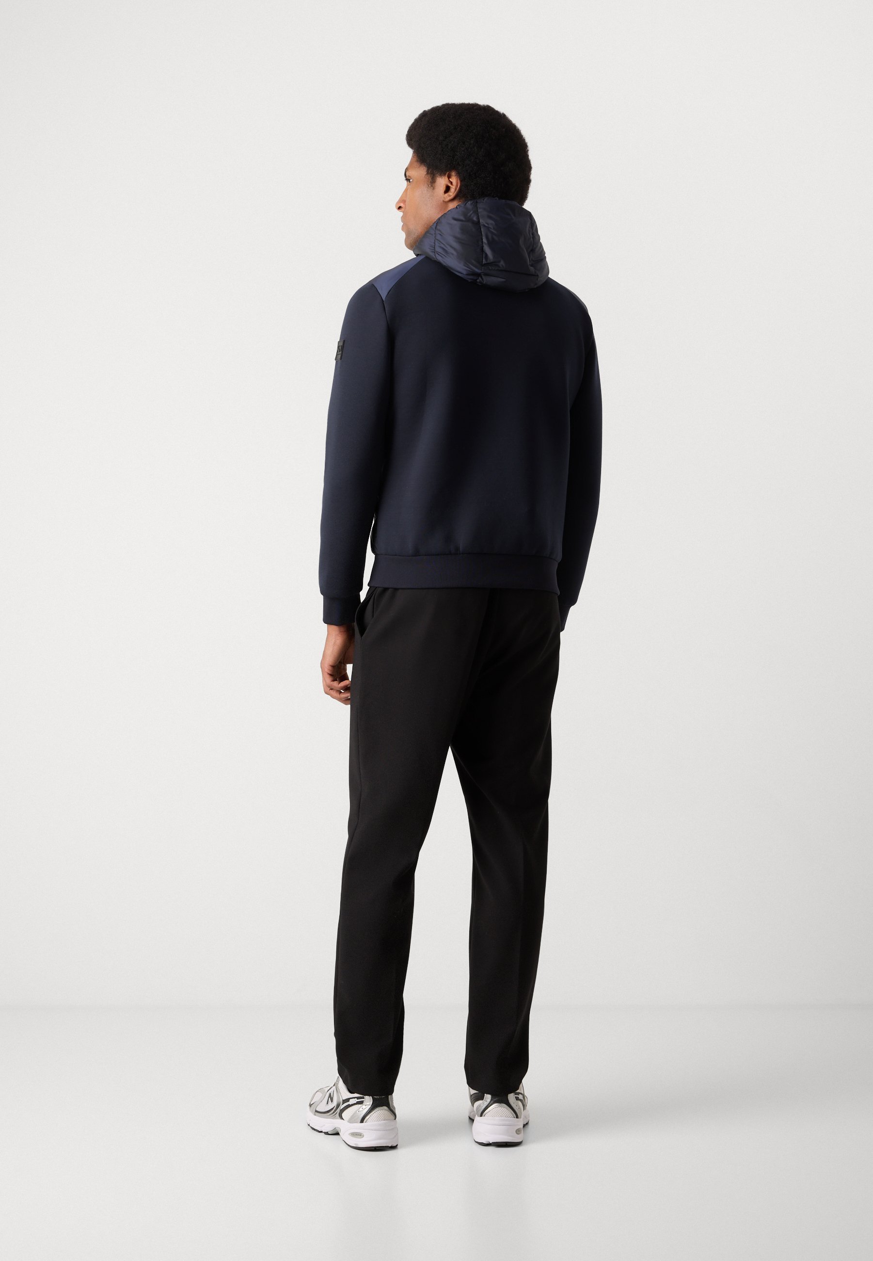 Antony Morato SLIM FIT - Sweatshirt met rits - donkerblauw