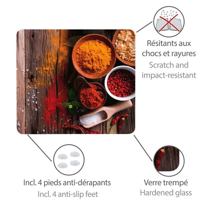 WENKO Fond de hotte, crédence cuisine, 