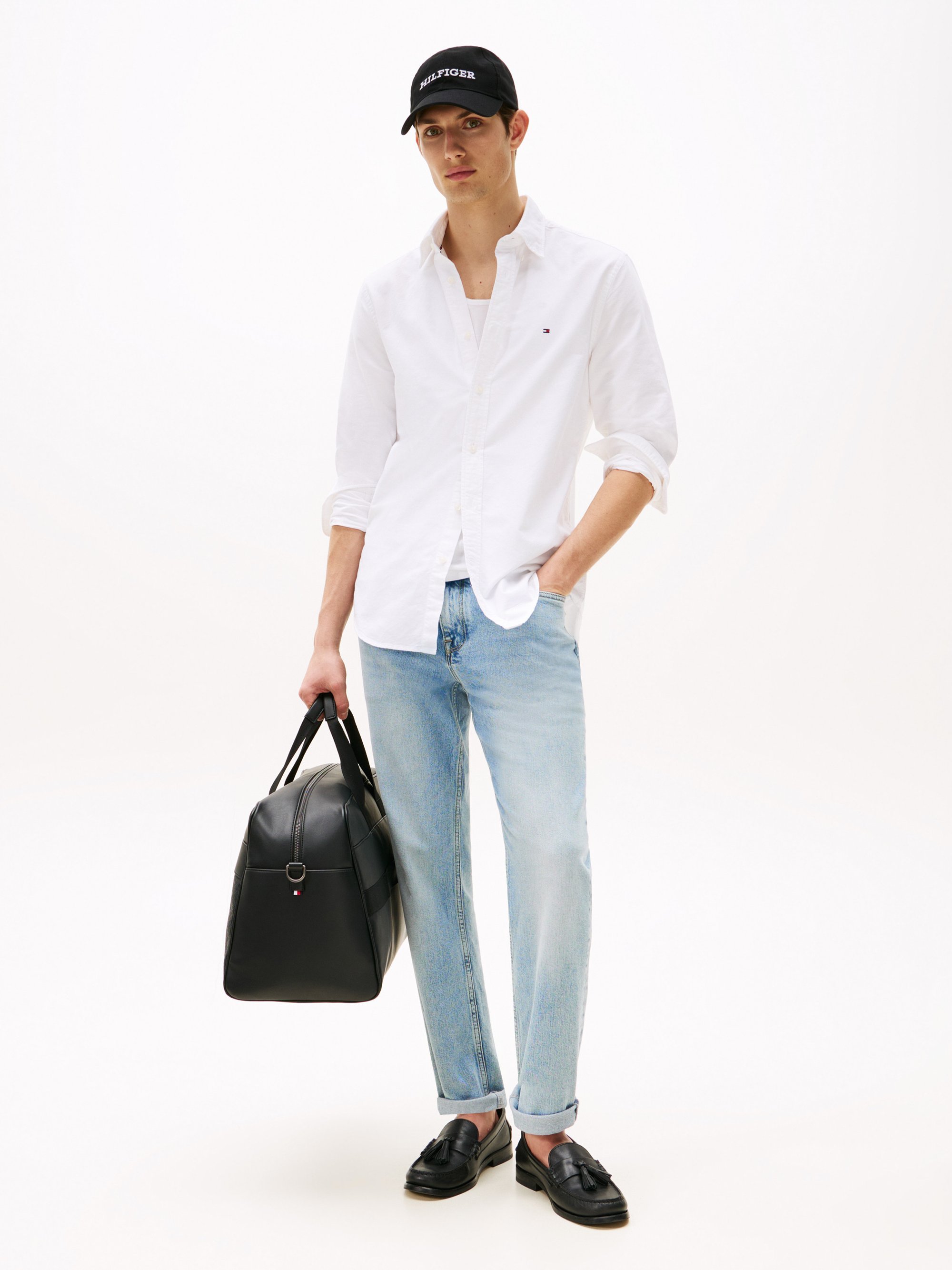 Tommy Hilfiger SOLID HERITAGE - Shirt - wit