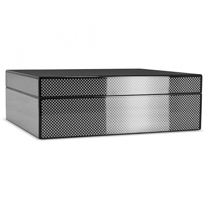 humidor de puros de carbono