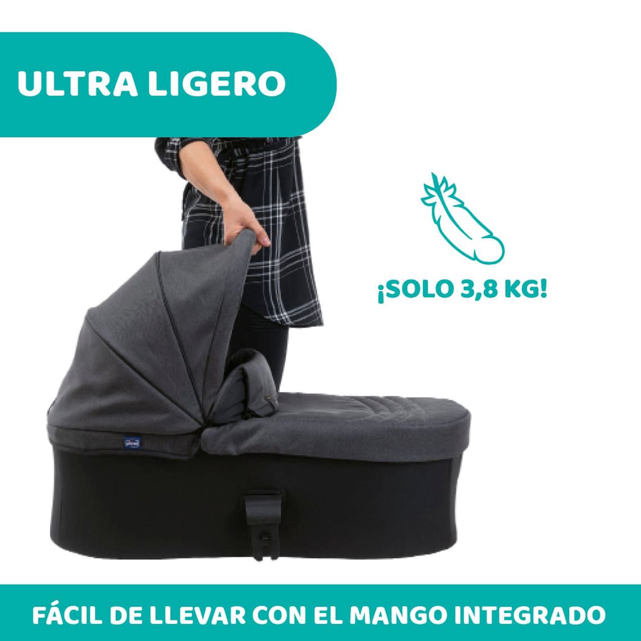 One4Ever Light 2-teiliger Einkaufswagen