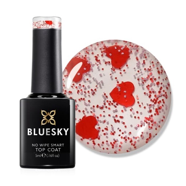 Esmalte de gel Bluesky Mini sin necesidad de limpiar - Queen Of Hearts