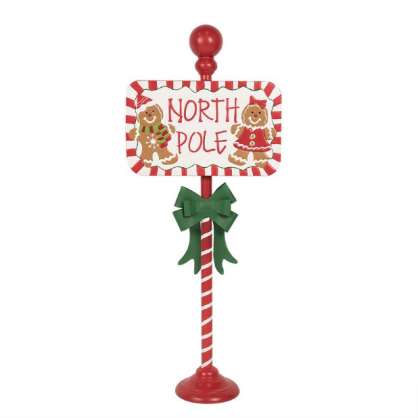 Znak drogowy metalowy North Pole 115 cm