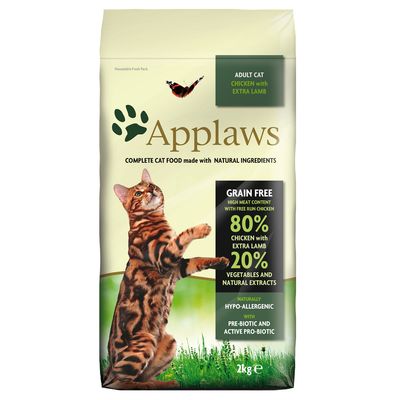 Pollo adulto Applaws con agnello