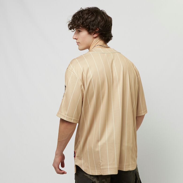 Varsity Multicolor Pinstripe Baseballtrikot