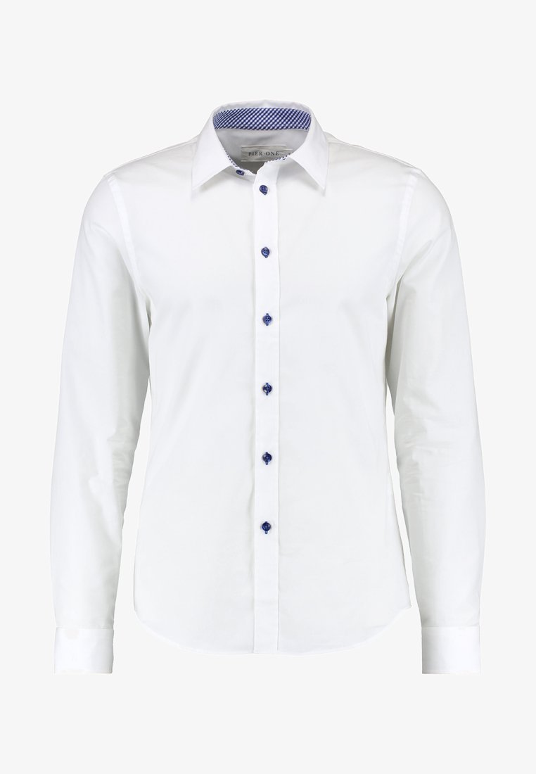 Pier One shirt - wit/blauw