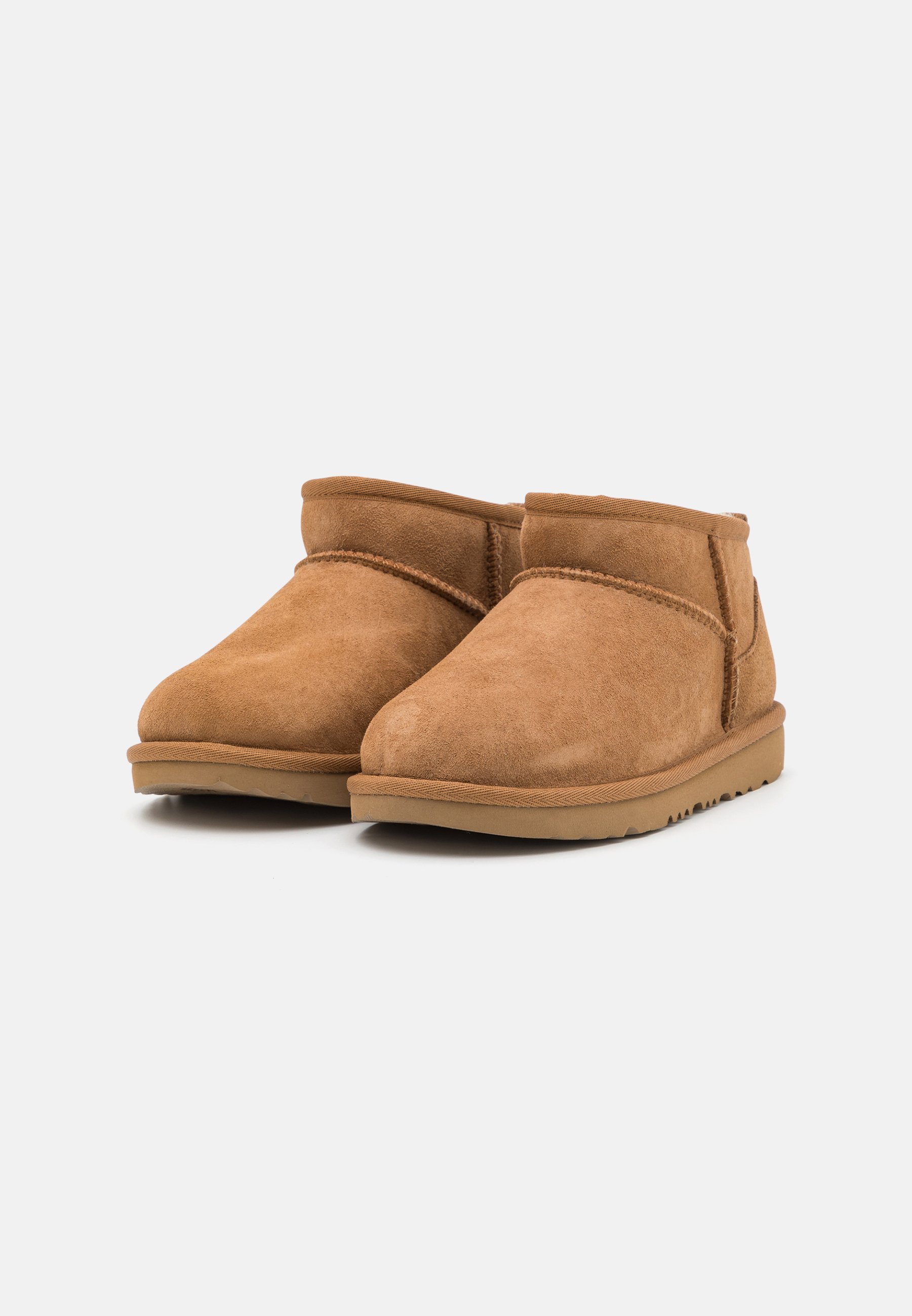 UGG CLASSIC ULTRA MINI UNISEX - Klassieke enkellaarsjes - kastanjebruin