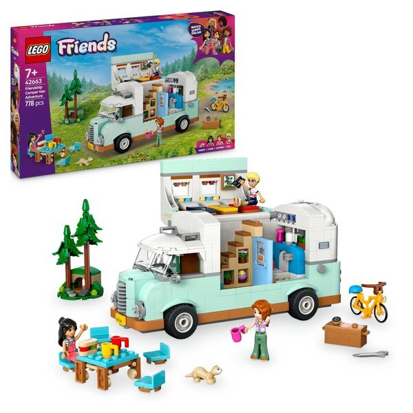 LEGO Friends 42663 Dobrodružstvo v karavane s priateľmi