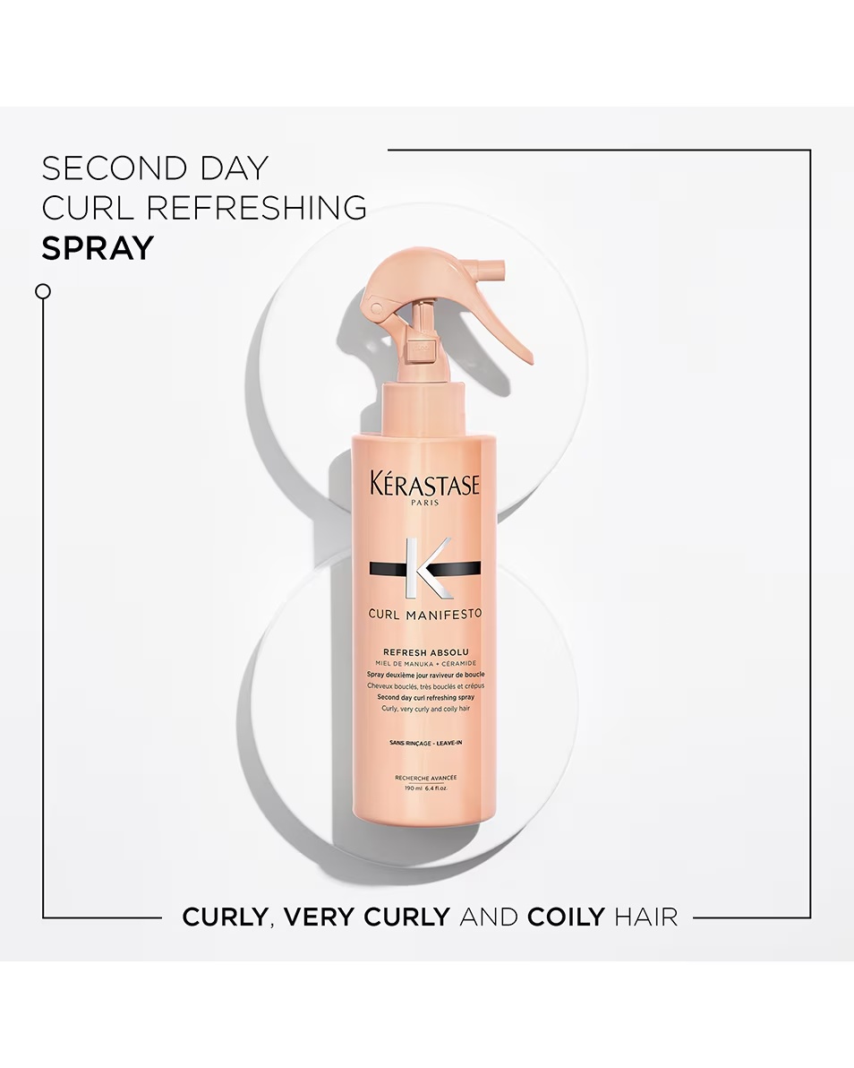 KÉRASTASE CURL MANIFESTO LOTION REFRESH ABSOLU REFRESH SPREJ ZA KOVRČANJE DRUGOG DANA