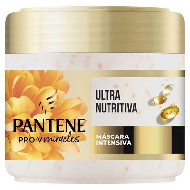 Pantene Pro-V Miracles Ultra Nourishing Intensive -hiusnaamio vaurioituneille hiuksille, pörröisyyden hallinta, 300ml
