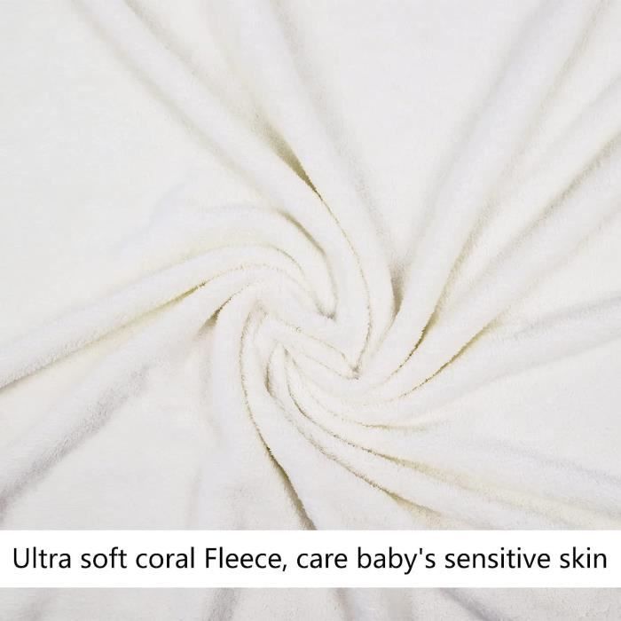 Toalla de baño para bebé con capucha y orejitas adorables, toalla tipo capa para el baño del bebé, capa de baño extra suave y absorbente para el baño del bebé.